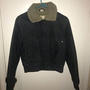 Ben Sherman Denim Shearling Jacket